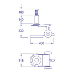 Sollevatore Pasquin P200 Portatile
