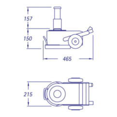 Sollevatore Pasquin P18-30 Portatile