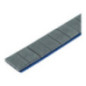 Contrappeso adesivo Italmatic in acciaio zincato BLUE TAPE mod. FE5-ET 5x12g - gr. 60