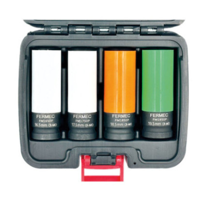 Kit bussole esagonali rivestite 16,5-17,5-18,5-19,5