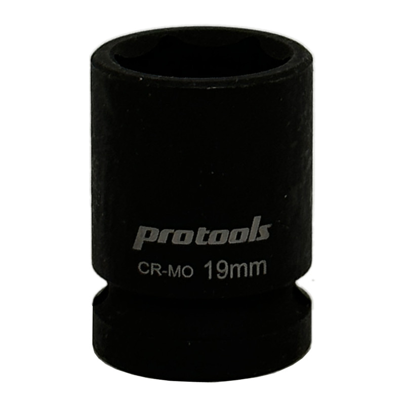 Bussola rinforzata corta con quadro 1/2" 19