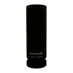 Bussola quadro 1/2" lunga rinforzata 17 mm