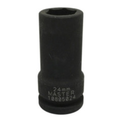 Bussola quadro 3/4" lunga rinforzata 24 mm