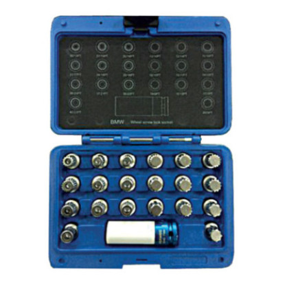 Set 21 pezzi - inserti per bulloni di sicurezza BMW
