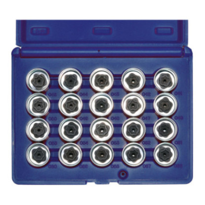 Set 20 pezzi - inserti per bulloni di sicurezza VW