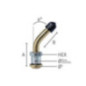 Valvola tubeless per cerchi in ferro antistallonamento V3-22-1