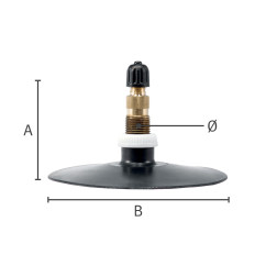 Valvola con base TR218A 6218 Tech