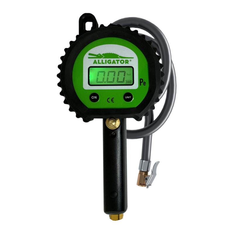 Accessorio Auto Professionale Pistola Aria Per Compressore Con Manometro - Gonfia Ruote Auto, Moto, Bici E Camper Pistola Gomme Auto - Foto 5