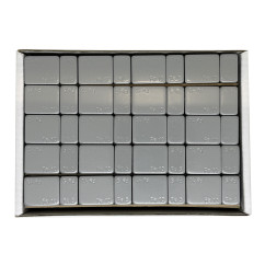 Contrappeso adesivo Italmatic in acciaio rivestito grigio PAPER TAPE