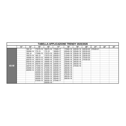Calza neve Trendy misura 40M