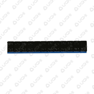Contrappeso adesivo Italmatic in acciaio rivestito antracite BLUE TAPE mod. 216/105A - gr.60