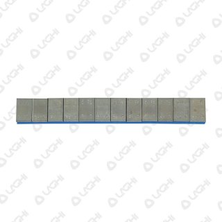 Contrappeso adesivo Italmatic in acciaio zincato BLUE TAPE mod. FE5-ET 5x12g - gr. 60