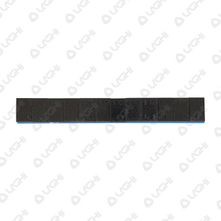 Contrappeso adesivo Perfect in acciaio rivestito nero mod. 397B 5x12g - gr. 60