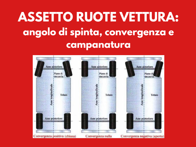 Assetto ruote vettura